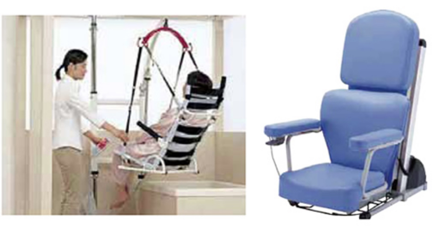 移動用リフト・徘徊感知機器/自動排泄処理装置